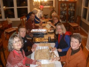 Roll up your sleeves - it's a lefse rolling party!