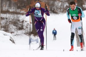 Women's champion Natalia Naryshkina (Photo Credit:  Bruce Adelsman / skinnyski.com)