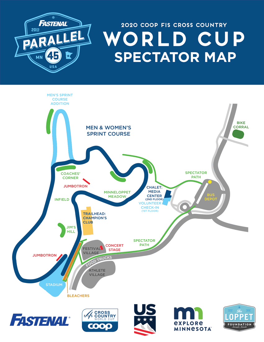 World Cup Spectator Map